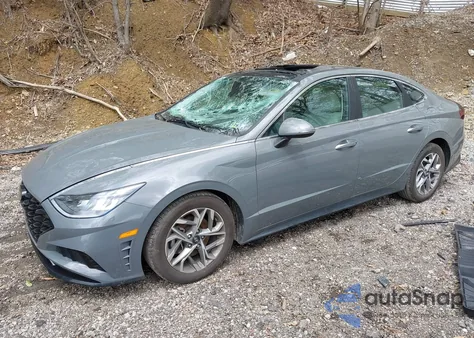 2020 Hyundai Sonata Sel from USA, damaged, VIN 5NPEF4JA4LH046215